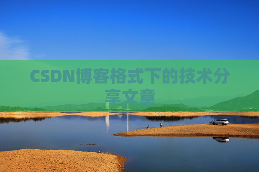 CSDN博客格式下的技术分享文章